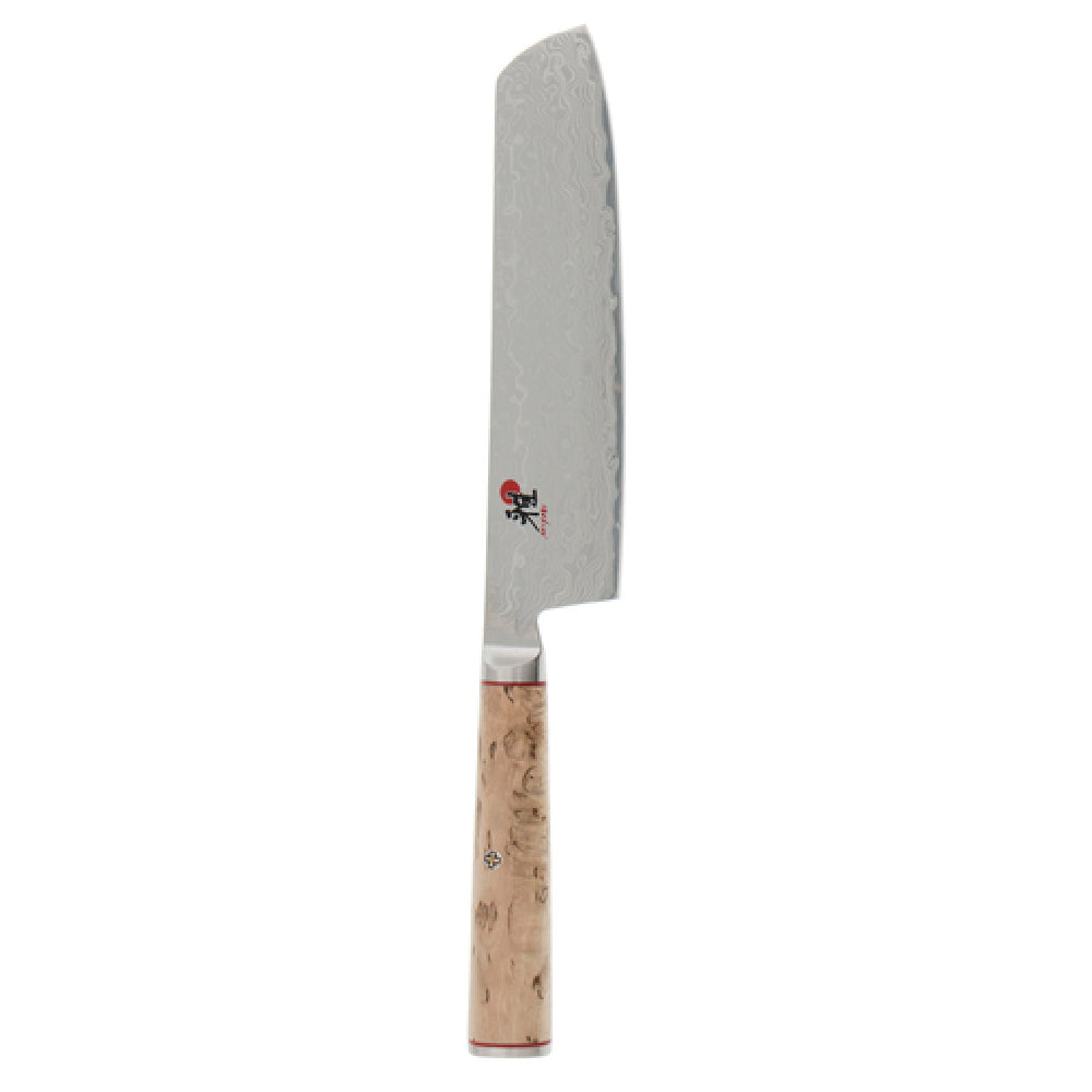 Zwilling 34375-173 Miyabi Birchwood Nakiri Knife 6-1/2" Cryodur Hardened