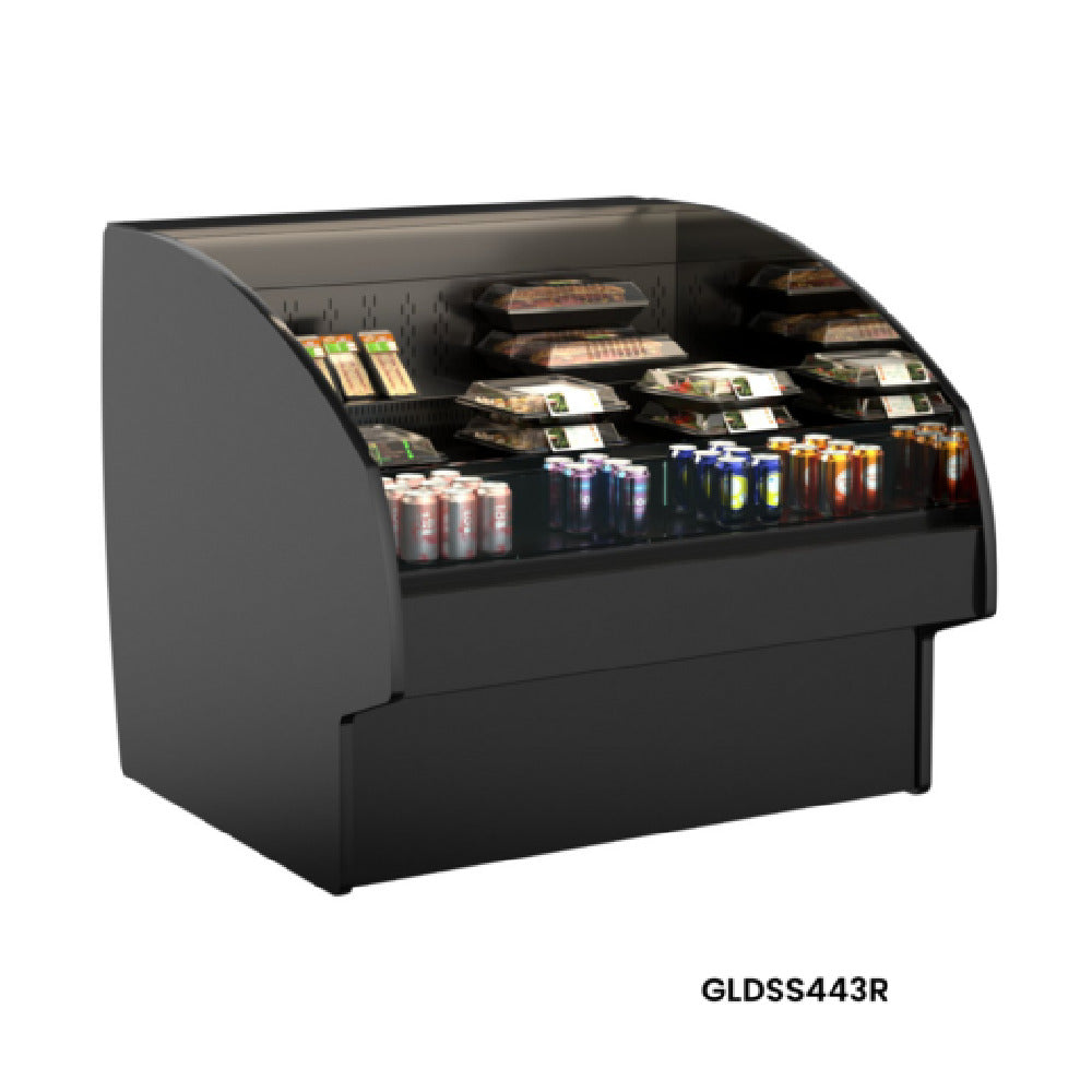Structural Concepts GLDSS1043R Fusion® Refrigerated Self-Service Case 123-1/8"W X 46-7/8"D X 43-3/8"H