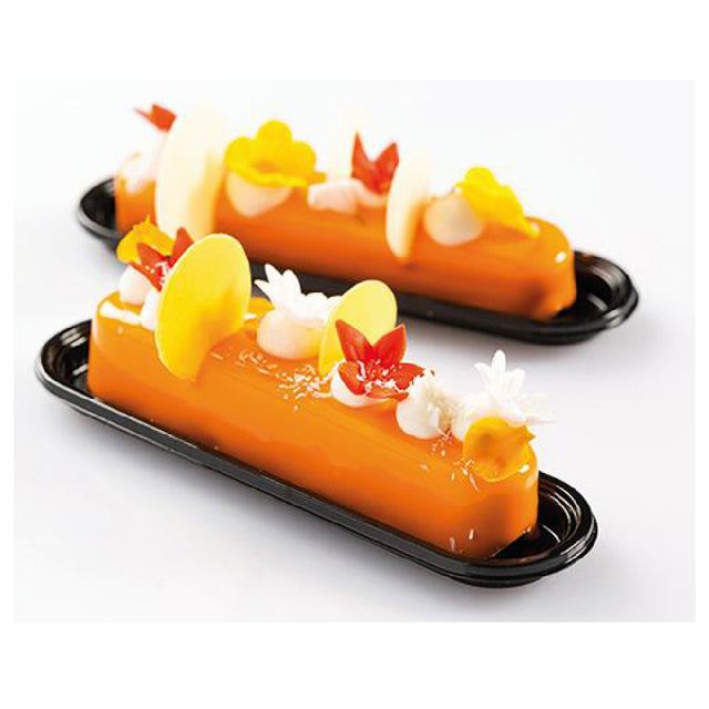 Louis Tellier CURVE ECLAIR 80 Silikomart Curve Flex Series Eclair Mold 5.1" X 1" X 1"H Mold Size