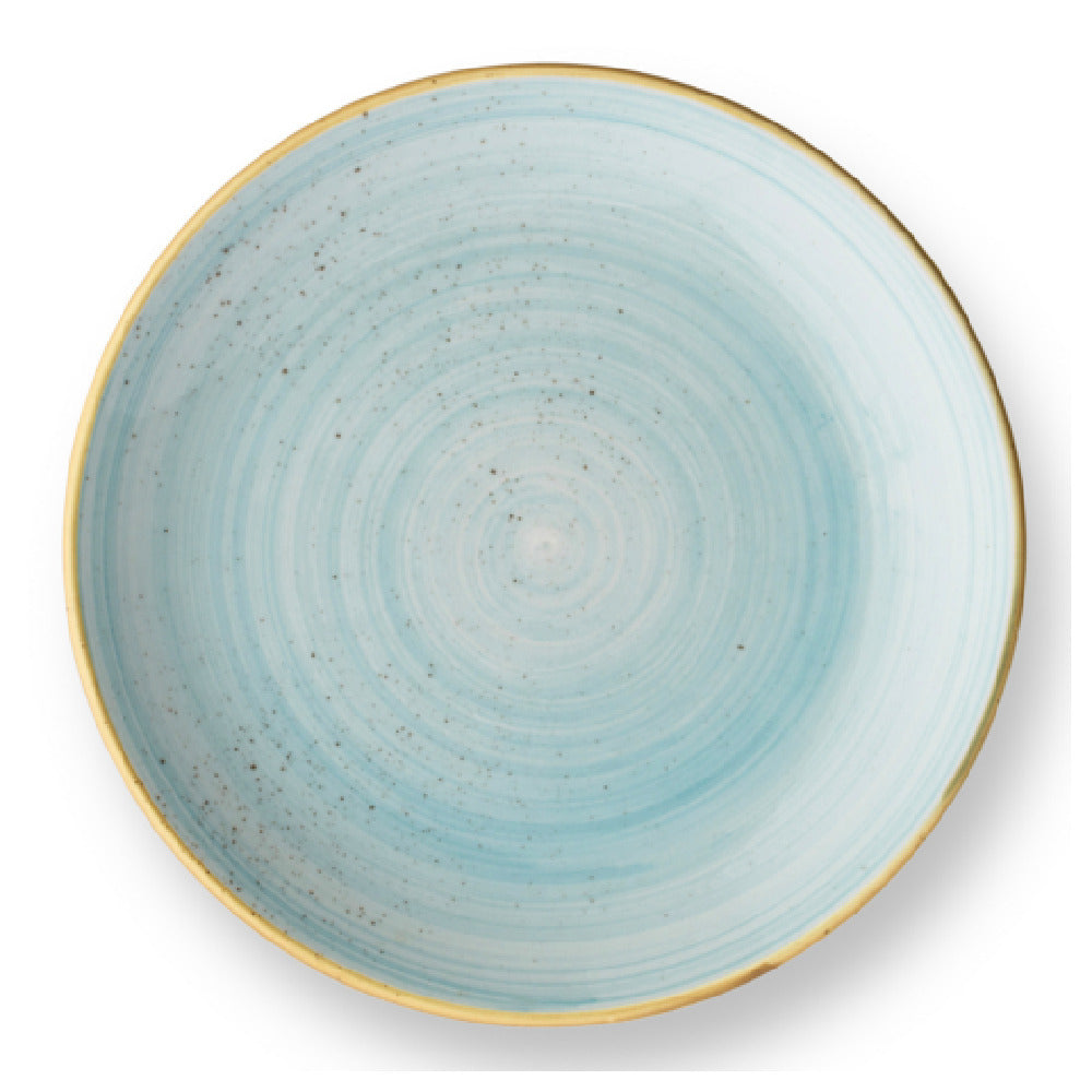 Bon Chef 2060020P-SB Tavola Coupe Plate 6.5" Dia X .875"H Alumina Vitrified