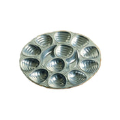 Bon Chef 5022CHESTNUT Oyster Dish 11-1/4" 12-hole