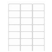 Quantum LHI-3 Label Inserts 3"W X 1-1/4"D (48) Labels (3 Sheets Per Pack)