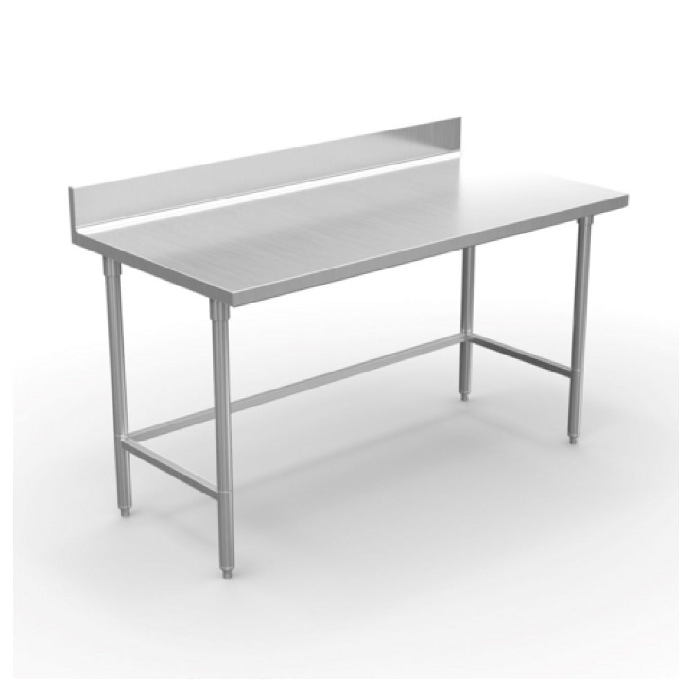 Winholt DTBB-3060-HKD Hybrid Work Table 60"W X 30"D X 33-1/2"H 16/304 Stainless Steel Top