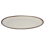 GET Enterprises P-183-CRM Pottery Market™ Platter 18"L X 13"W Oval