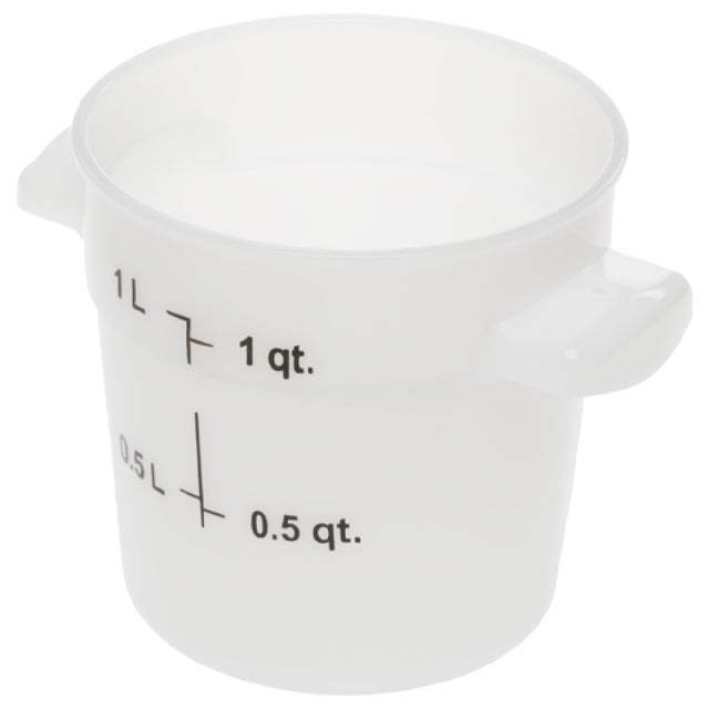 CFS Brands 1097102 - Carlisle - StorPlus™ Food Storage Container, 1 Qt., Round