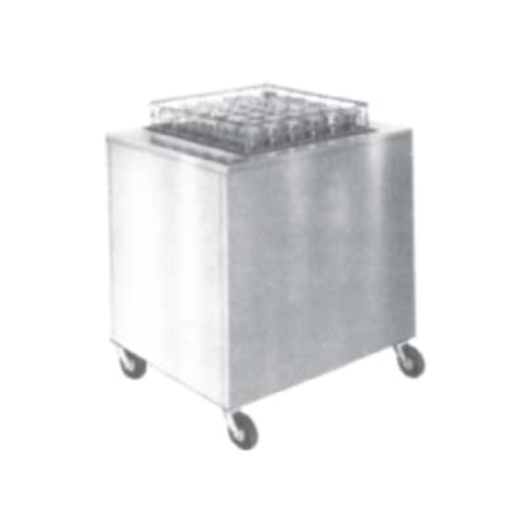 Piper Products AC-ST-1020 - Cup & Glass Dispenser, Cabinet Style, Enclosed Base