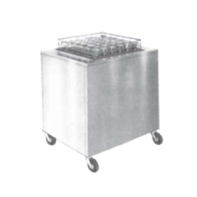 Piper Products AC-ST-2020 - Cup & Glass Dispenser, Cabinet Style, Enclosed Base