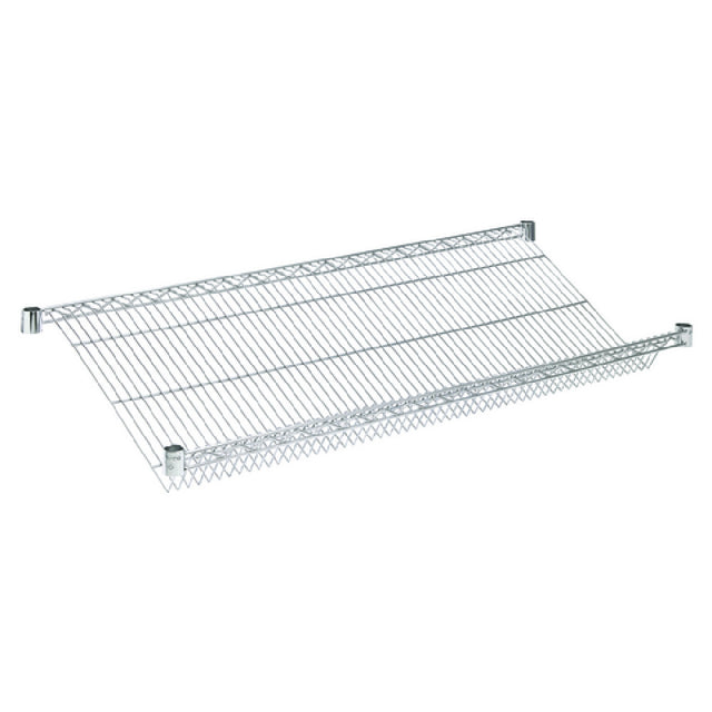 Hubert 173699 - Kratos Wire Shelf, 48"W X 18"D, 4" Slanted