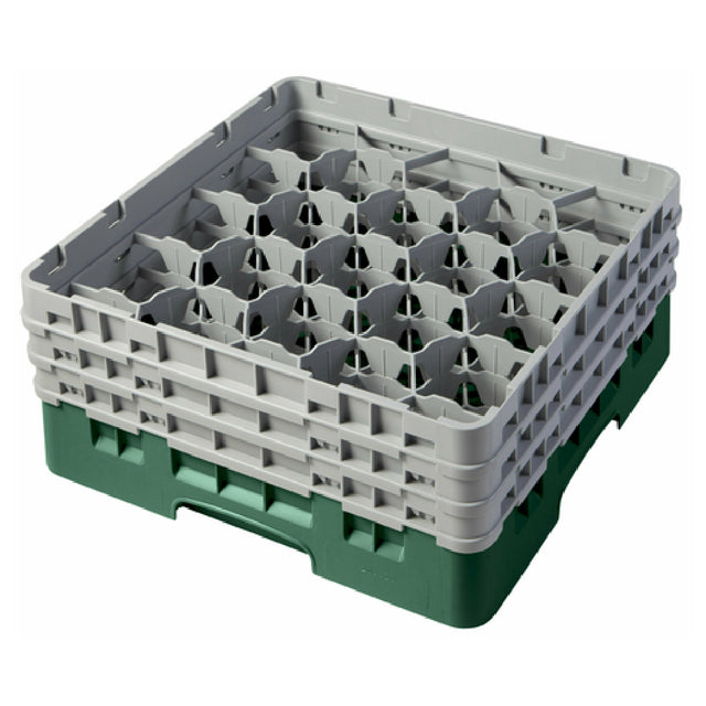 Cambro 20S638119 Camrack® Glass Rack With (3) Soft Gray Extenders Full Size