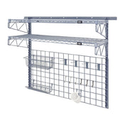 Quantum SGK-562448-1GY Store Grid Medium-Duty Kit Includes: (1) 56" Wall Track