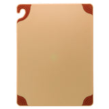 CFS Brands CBG152012BR - San Jamar - Saf-T-Grip® Cutting Board, 15" X 20" X 1/2"