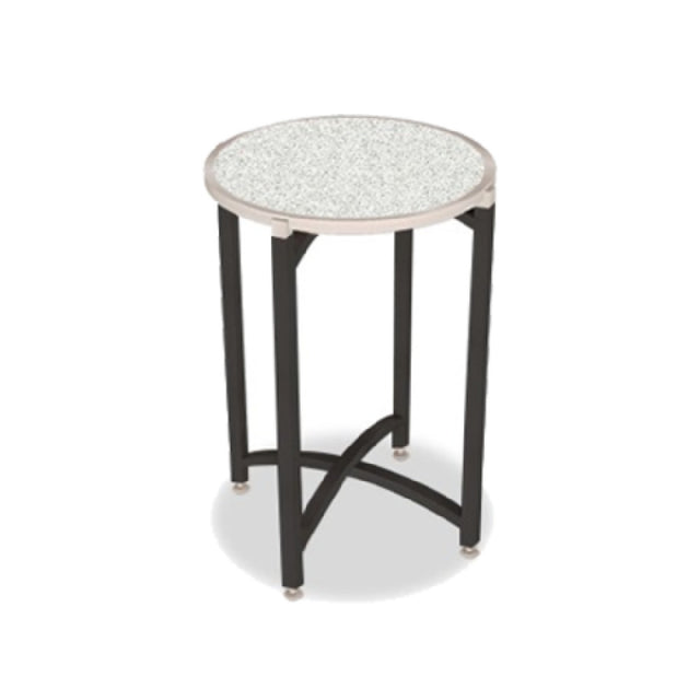 Forbes Industries 7026T-24 EcoFlex Elite Trend Series Table 24" Diameter X 24"H Table Side Mount