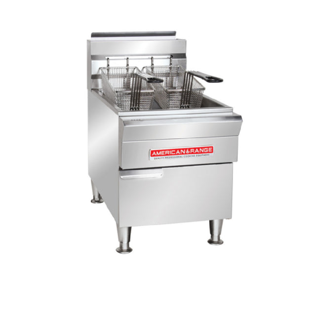 American Range AR-GCF-15_NAT Countertop Fryer Gas Cooks 20-22 Lb. Food Per Hour