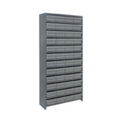 Quantum CL1875-606_RED - Shelving Unit, Closed, 18"D X 36"L X 75"H