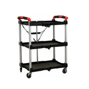 Omcan 47108 (47108) Small Folding Dining Cart 17” X 23.6” X 41.3” 220.5 Lbs / 100 Kg Max Capacity