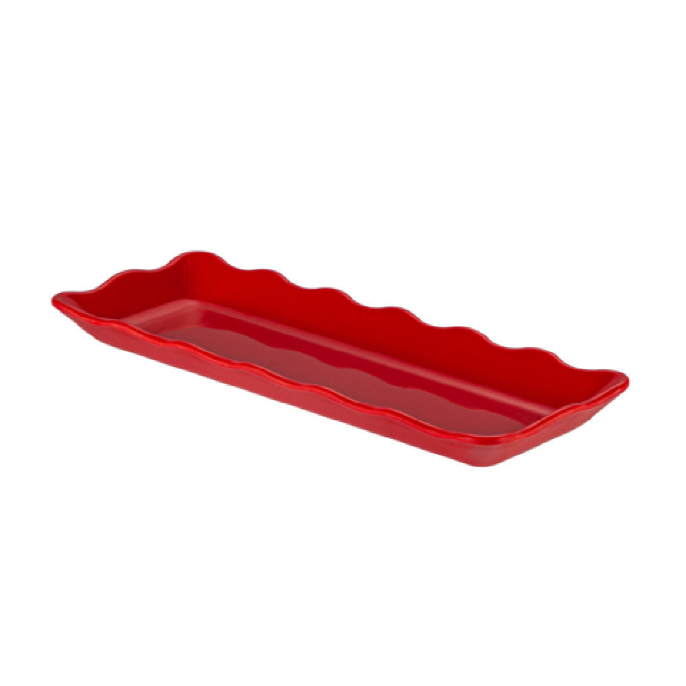 CAC China MLSC-RT14-R Platter 13-1/2"W X 5-1/4"D X 1-1/4"H Rectangular