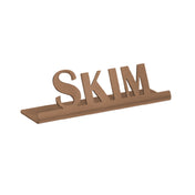 Service Ideas 1C-ST-SKIM-SIGN-RG Table Sign "Skim" 1"H X 3-1/2"W