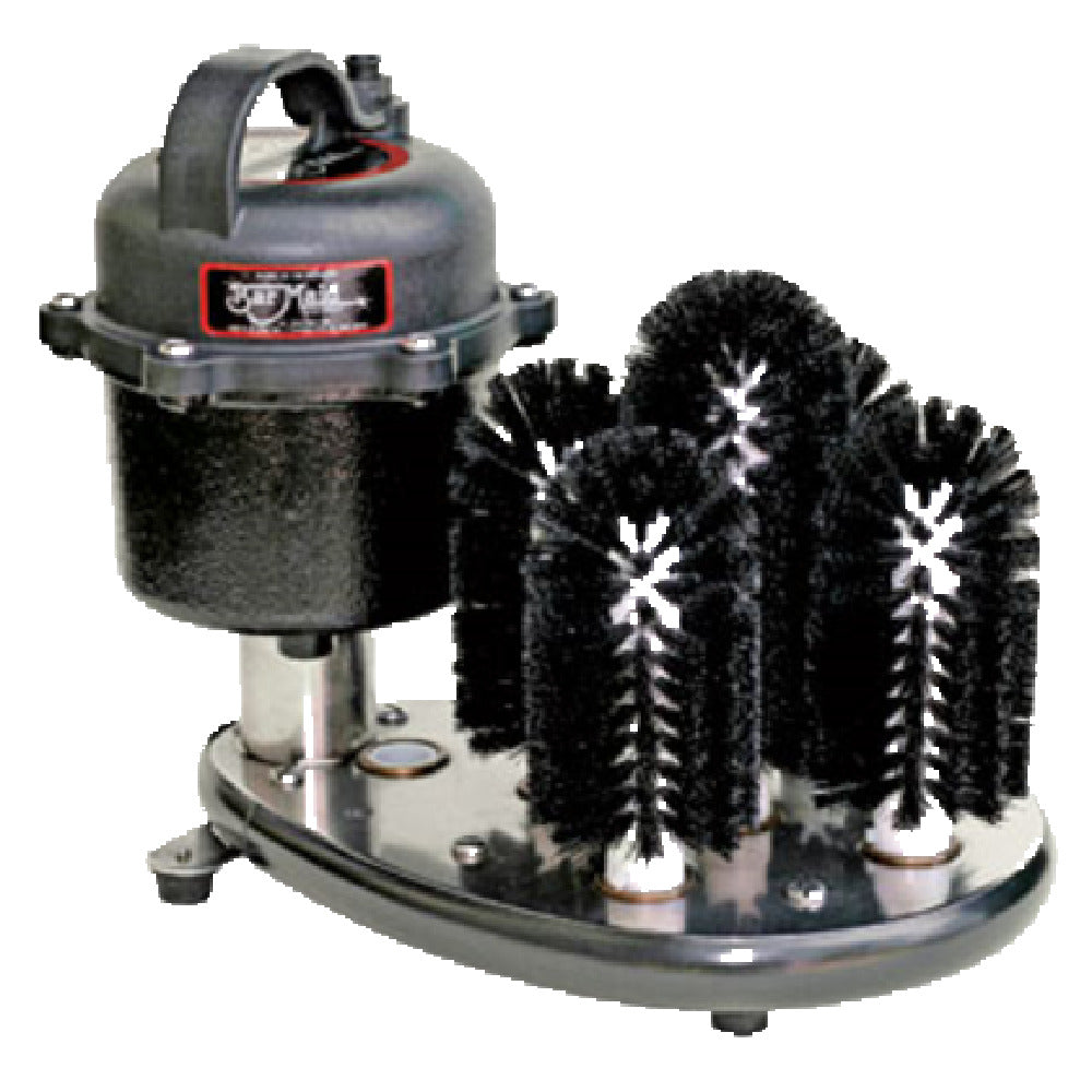 Bar Maid/Glass Pro SS-100 Bar Maid® Submersible Glass Washer 1/3 HP (5) Brushes ( (4) 6" & (1) 7-1/2")
