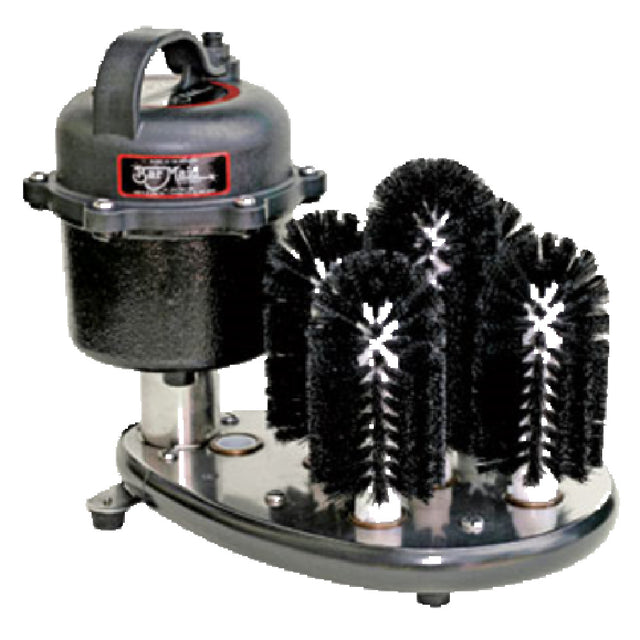 Bar Maid/Glass Pro SS-100 Bar Maid® Submersible Glass Washer 1/3 HP (5) Brushes ( (4) 6" & (1) 7-1/2")