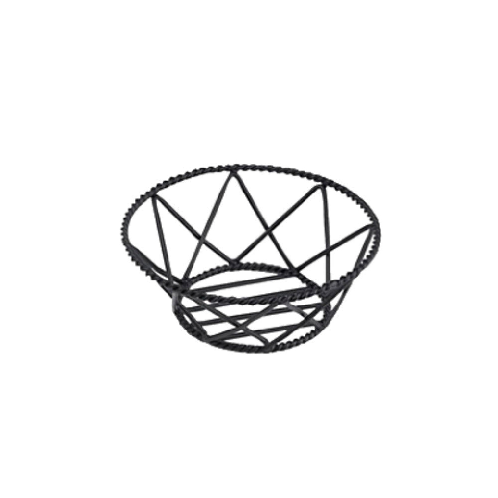 GET Enterprises 4-31433 Braided Basket 8" Dia. X 3"H Round