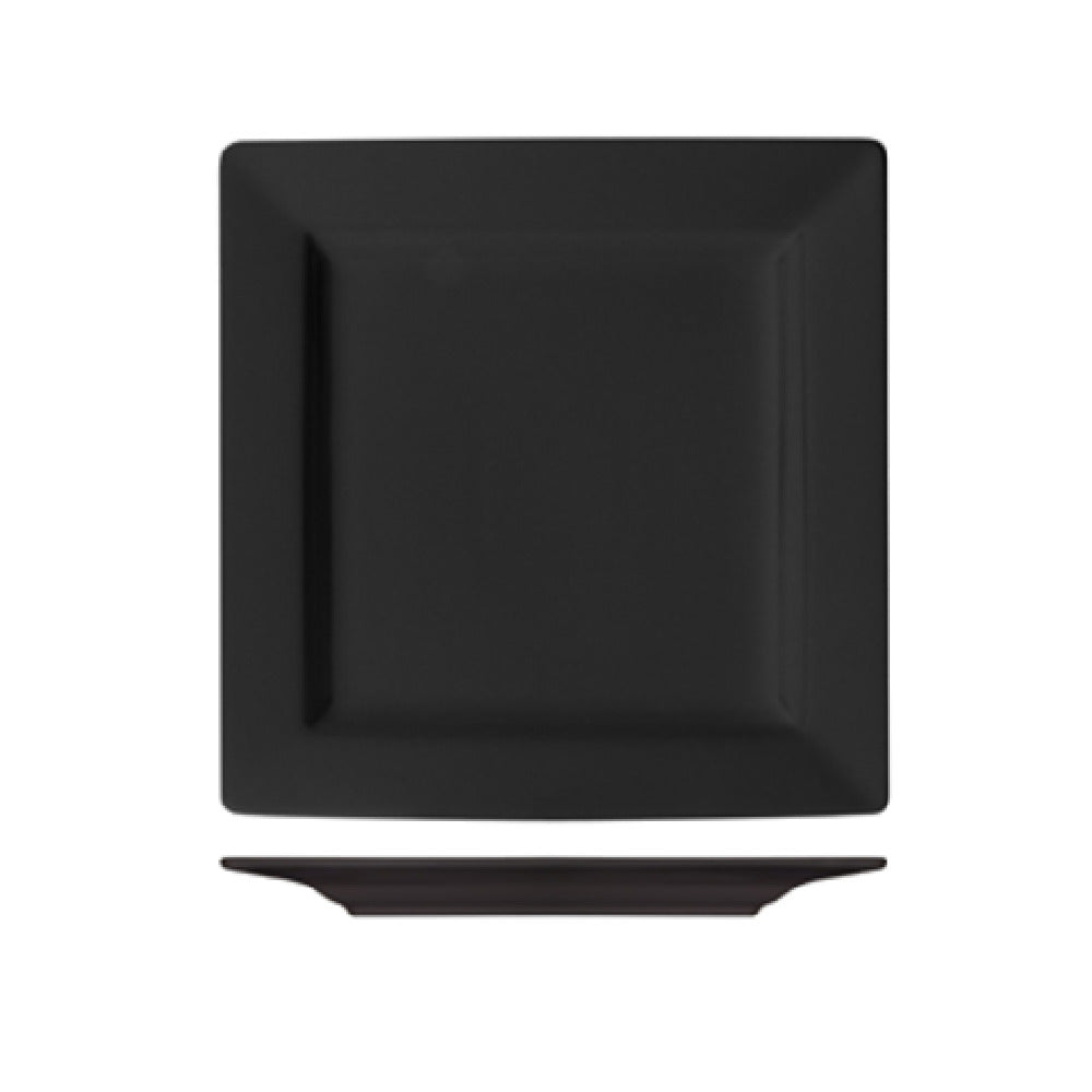 International Tableware EL-40-BL Plate 12"W X 12"D X 1-1/4"H Square