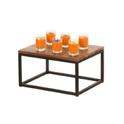 Cal-Mil 23853-6-13 Riser 10"W X 12"D X 6"H Black Powder-coated Metal