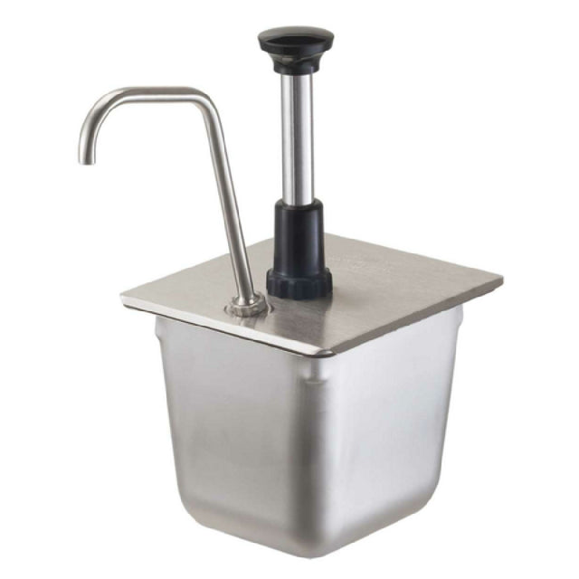 Server Products 86312 FP-1/6 FOOD PAN PUMP Ideal For Dispensing Warm Caramel Or Fudge From A 1/6-size