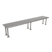 BK Resources BK-OSS-1896BN Single Overshelf Table Mount 96"W X 18"D
