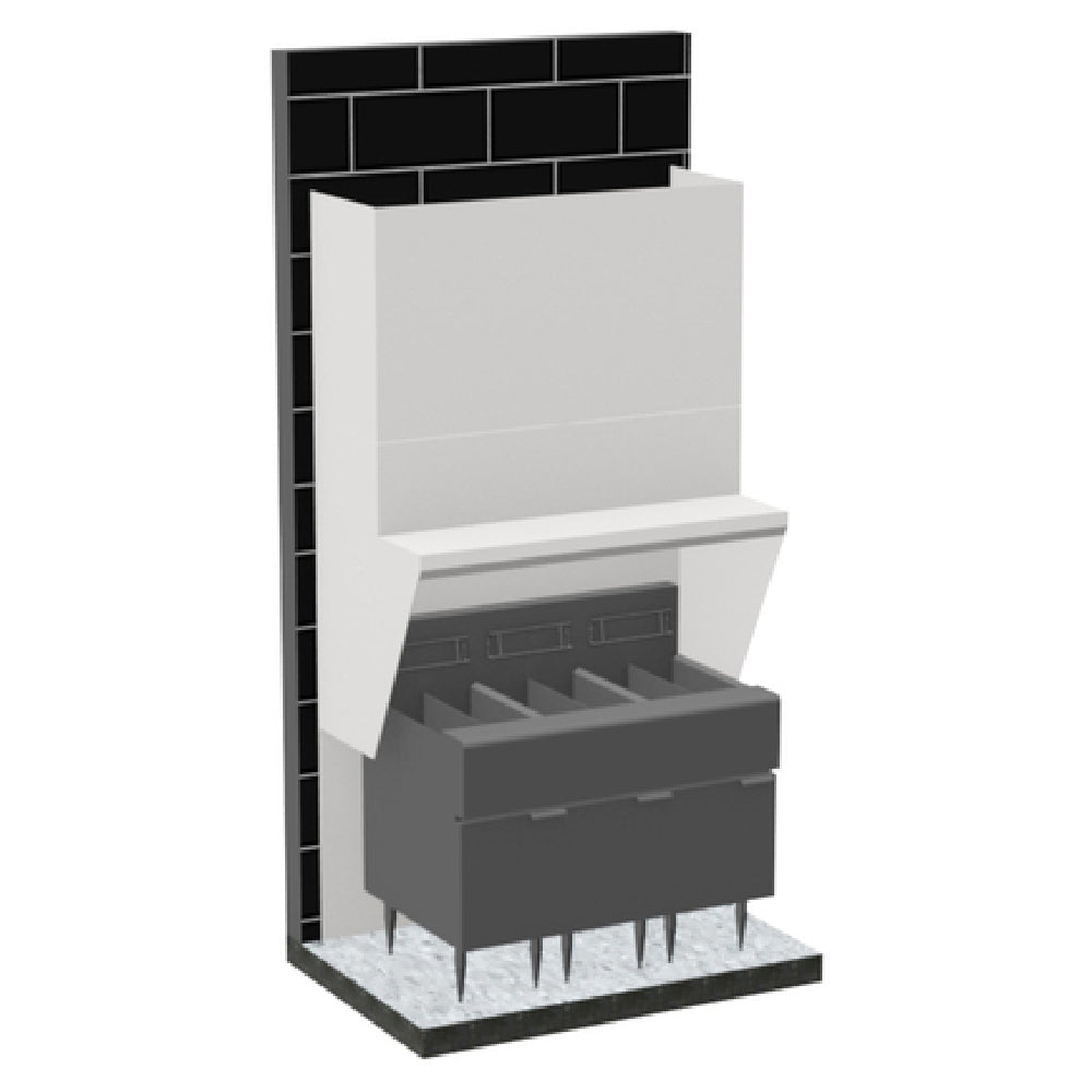 Avtec SSA-FRYER3-20 - SimpleSpec Fryer Hood, Type I, Wall Mount