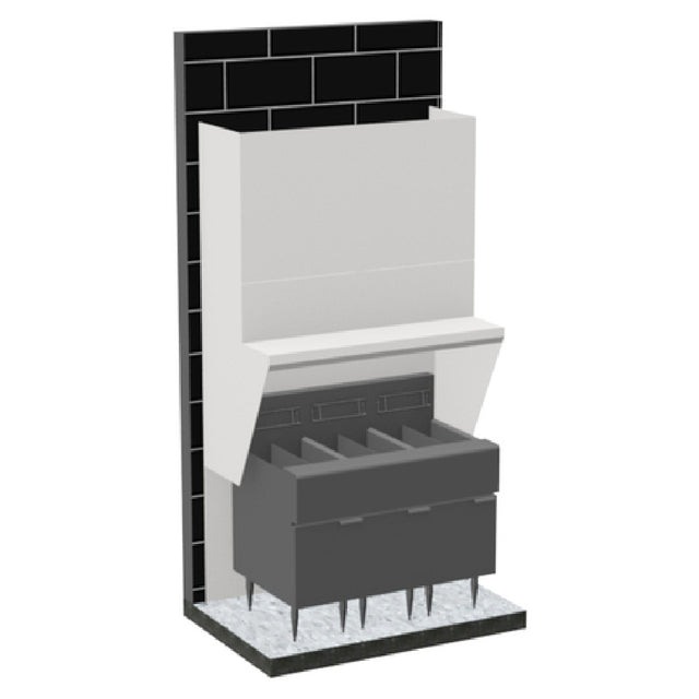 Avtec SSA-FRYER3-20 - SimpleSpec Fryer Hood, Type I, Wall Mount