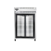 Continental Refrigerator 2RSNSASGD Refrigerator Reach-in Display Two-section