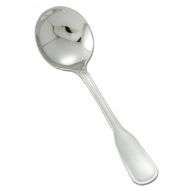 Winco 0033-04 Bouillon Spoon 6" 18/8 Stainless Steel