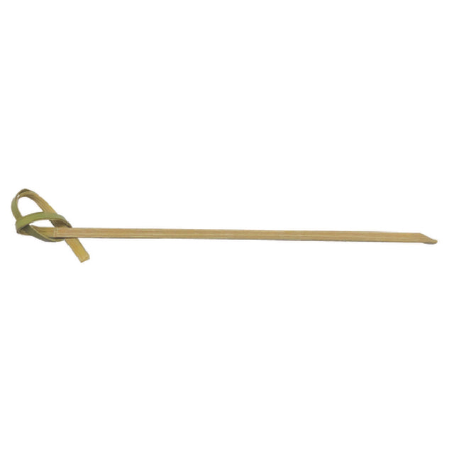 Winco PK-KT4 Bamboo Picks 4"L Knotted Top