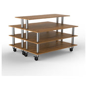 Steelite MGCMLB20BSXW Mogogo Buffet Solutions Modular Market 3-tier 71" X 59" X 47-1/2"