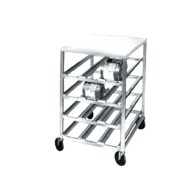 Channel CSR-4MP Can Rack Half Size Mobile Poly Top
