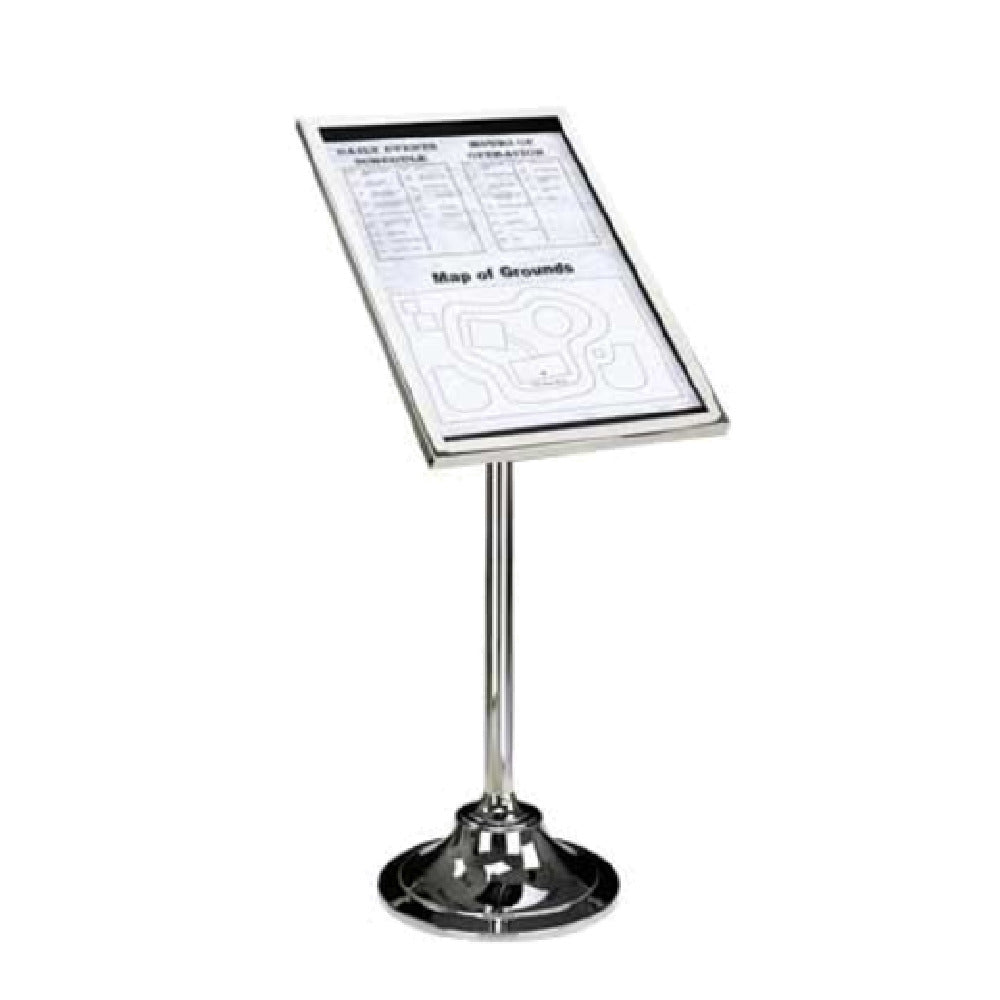 Forbes Industries 6834-PS Menu Stand 20" X 29" Window 55"H