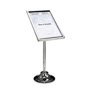 Forbes Industries 6834-PS Menu Stand 20" X 29" Window 55"H