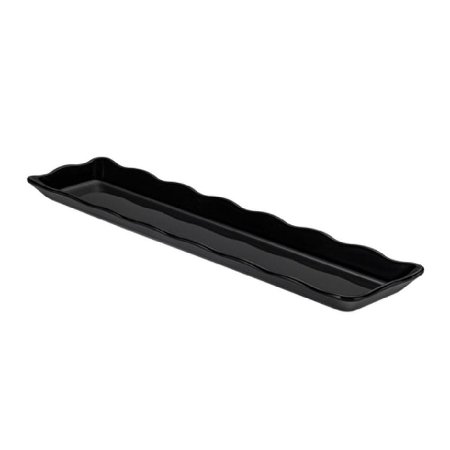 CAC China MLSC-RT92-K Platter 21"W X 5-1/4"D X 1-1/4"H Rectangular