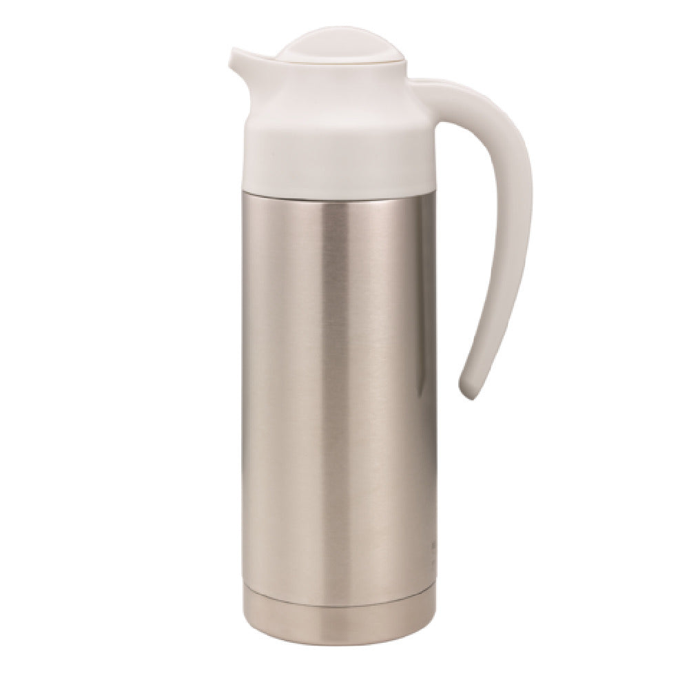 Service Ideas S2SN100WHT Service Ideas SteelVac® Creamer Vacuum Insulated 1 Liter