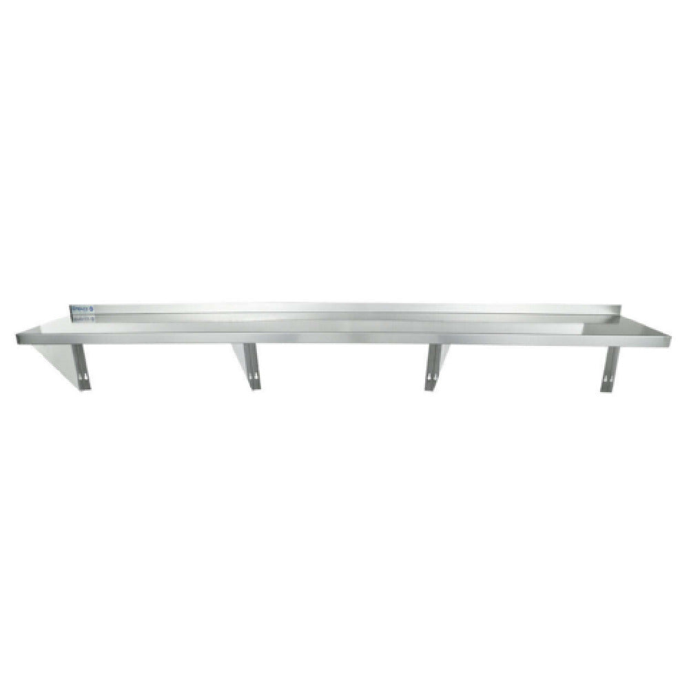 Empura 1584WS18G - Wall Mount Storage Shelf, 84"W X 15"D X 16"H, Standard Duty