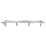 Empura 1584WS18G - Wall Mount Storage Shelf, 84"W X 15"D X 16"H, Standard Duty