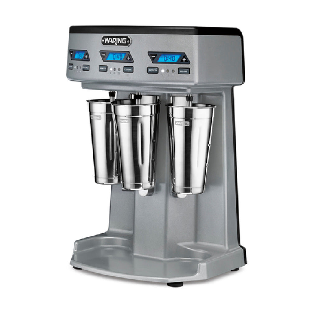 Waring WDM360TXK - (International) Heavy Duty Drink Mixer, Countertop, Triple Spindle