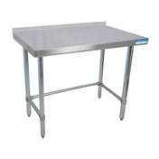 BK Resources VTTROB-1884 Work Table 84"W X 18"D 18/304 Stainless Steel Top