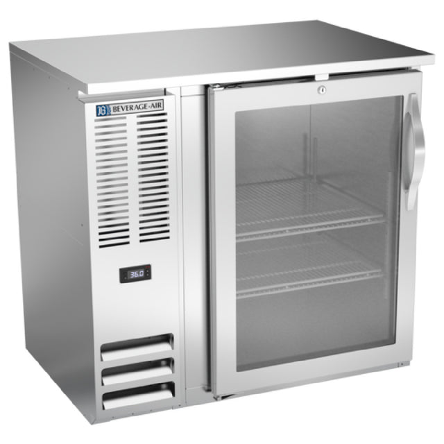 Beverage Air BBN36HC-FG-S - Refrigerated Food Rated Back Bar Storage Cabinet, One-section