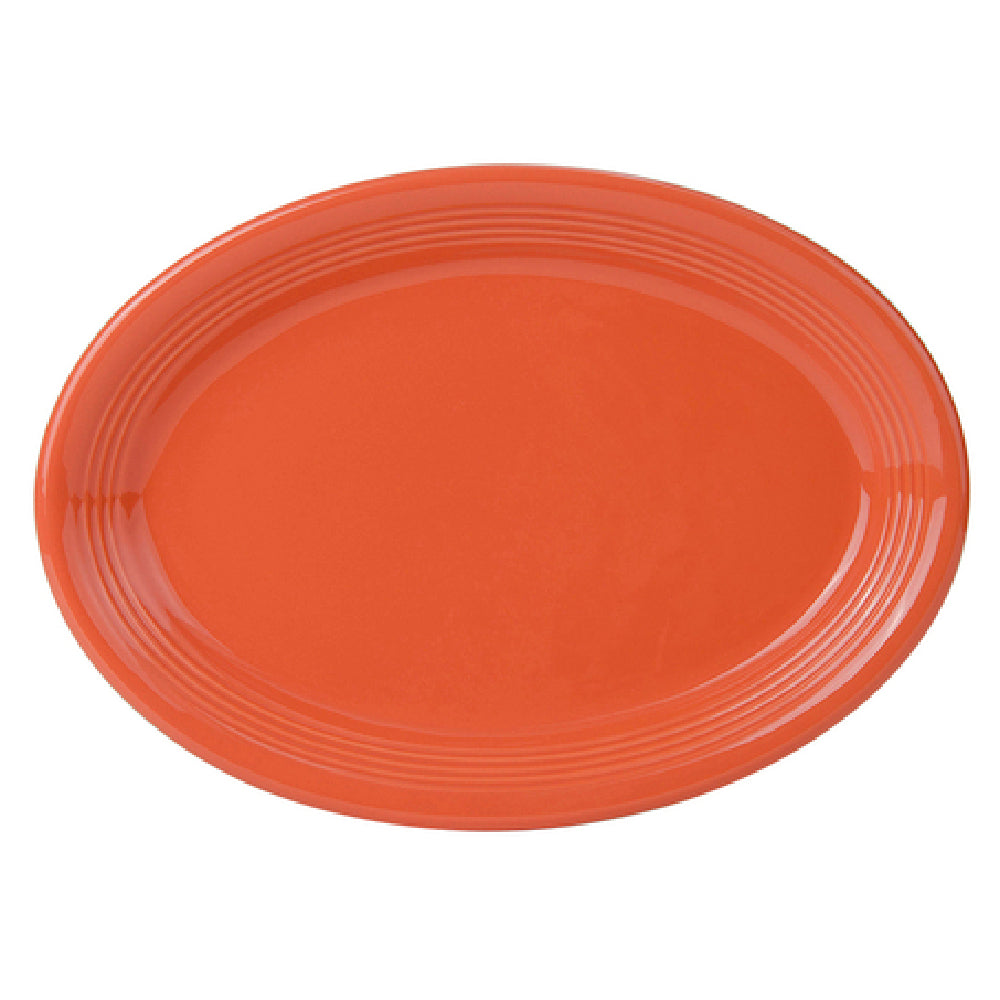 Tuxton CPH-1352 Platter 13-1/2" X 9-3/4" Oval