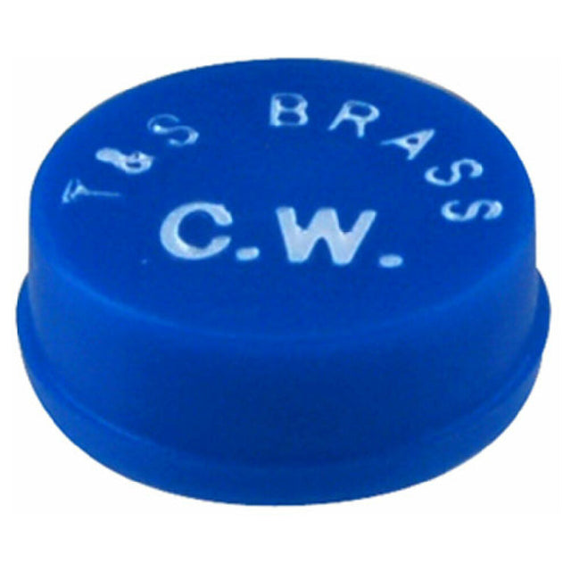 T&S Brass 001686-45 Snap In Index Blu Cold