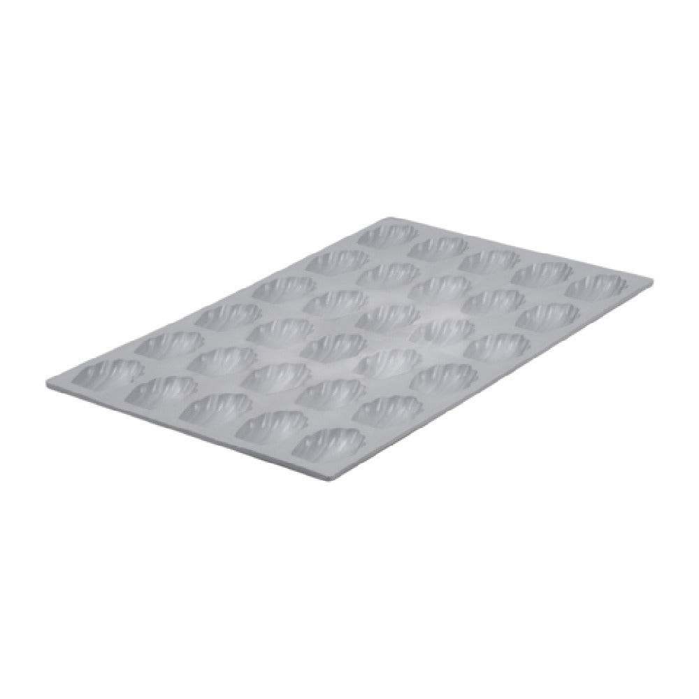 JB Prince M604 L De Buyer Elastomoule® Mold 12"L X 7"W (30) Mini Madeleine