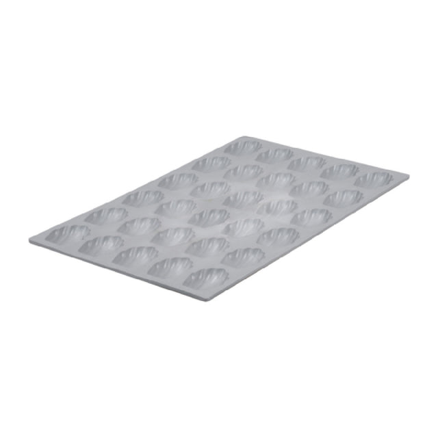 JB Prince M604 L De Buyer Elastomoule® Mold 12"L X 7"W (30) Mini Madeleine