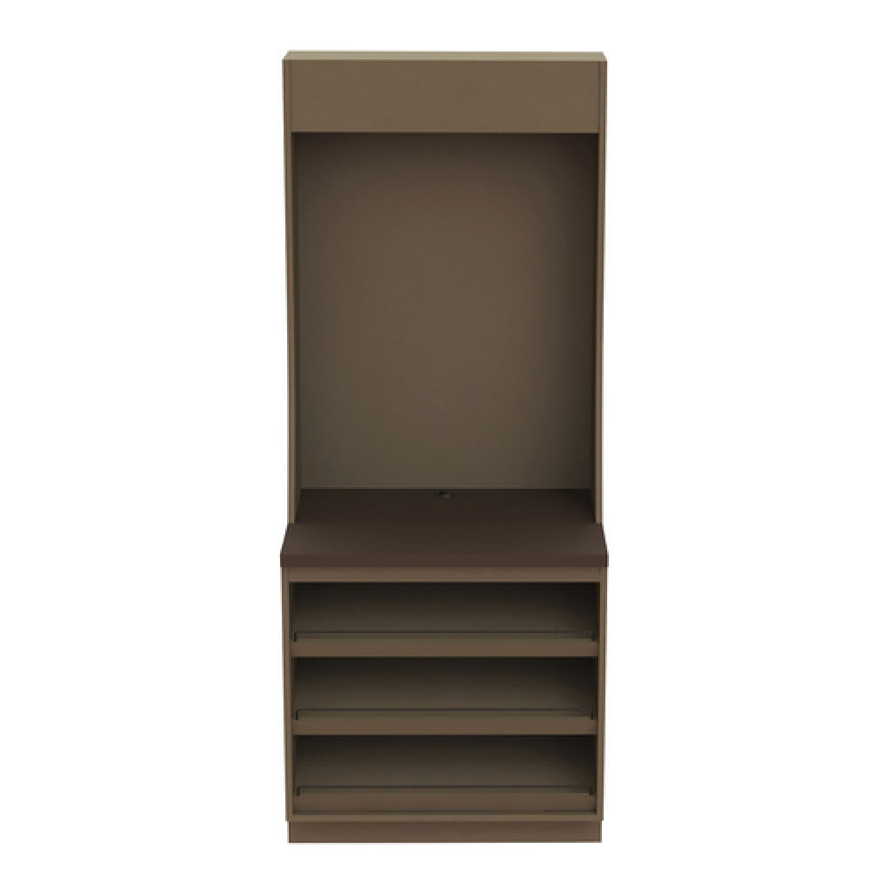 Hubert 17186 - Expressly Hubert® Micro Market Module W/Shelving - 36"W X 26 3/4"D X 88"H