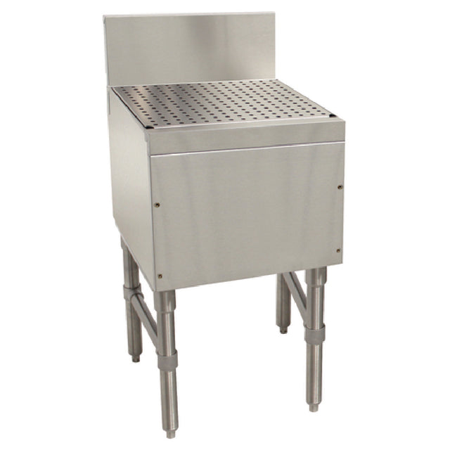 Advance Tabco PRD-19-24 Prestige Underbar Drainboard Free-standing 24"W X 20"D X 36"H